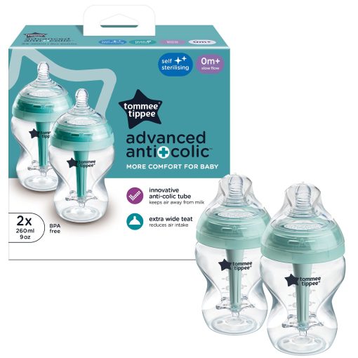 Tommee Tippee Advanced Anti-Colic Baby 260ml Bottle 2pk - Image 7