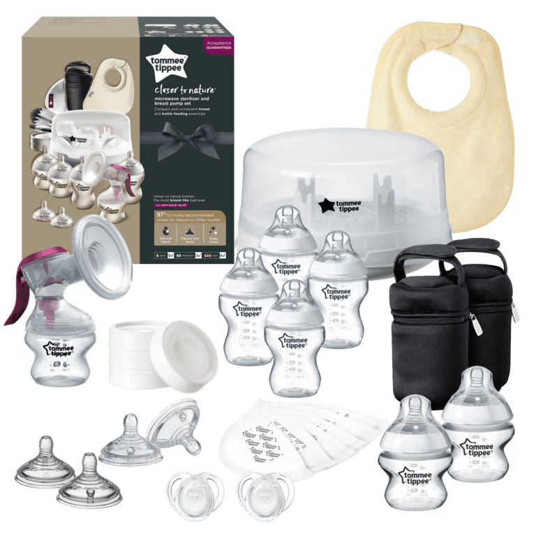 Tommee Tippee Microwave Steriliser & Breast Pump Set Tommee Tippee Store