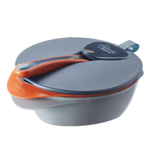 Tommee Tippee Easy Scoop Feeding Bowls With Travel Lid And Spoon