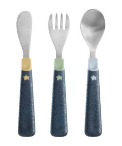 Tommee Tippee Big Kids Stainless Steel First Cutlery Set,