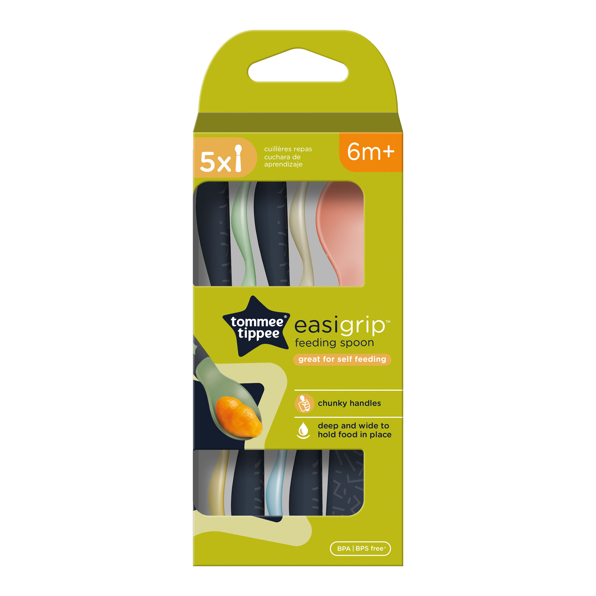 Tommee Tippee Easigrip Self-Feeding Weaning Spoons - Image 3