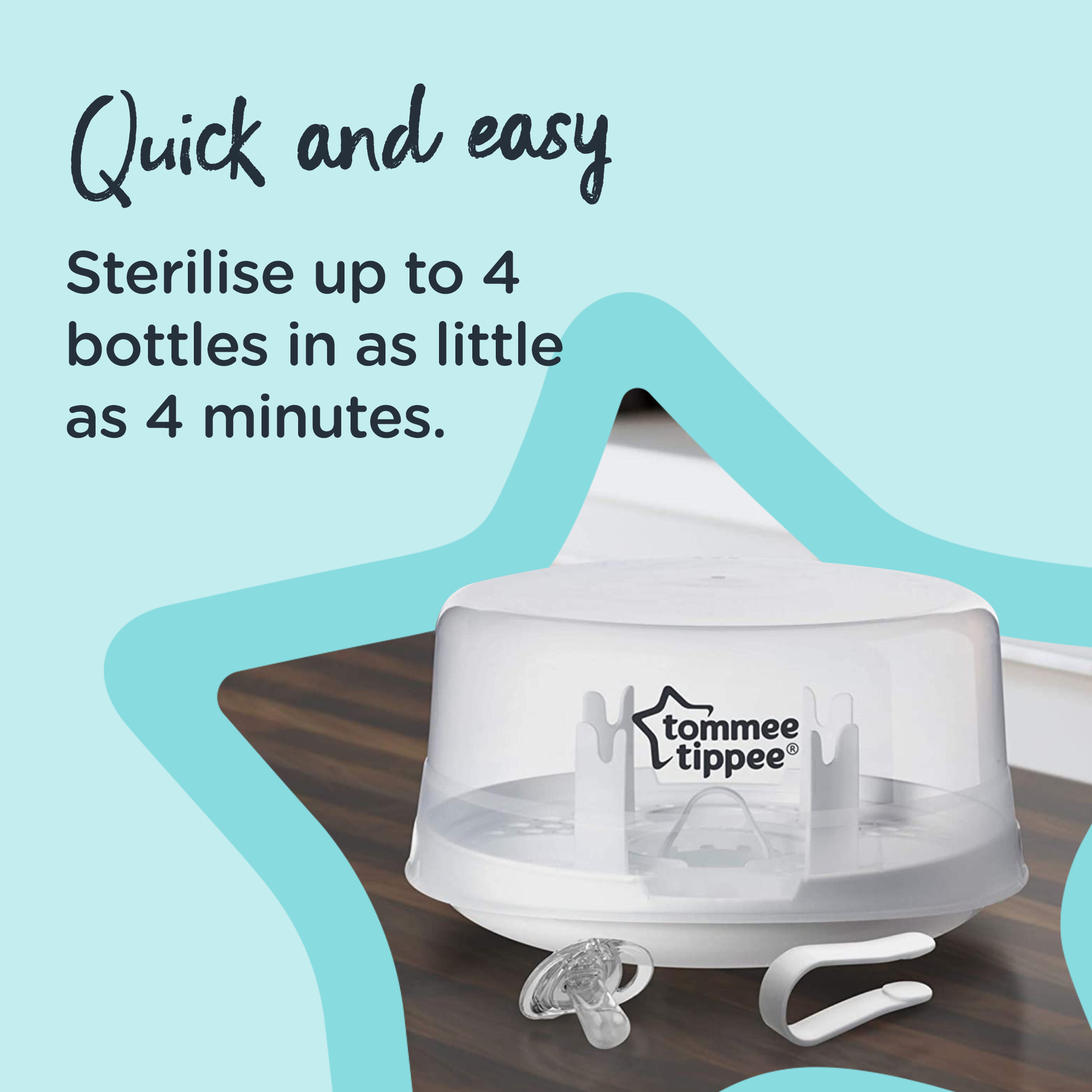 Tommee Tippee Micro Steam Microwave Steriliser - Image 5