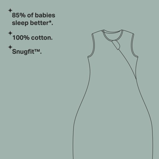 The Original Grobag Sky Grey Marl Sleepbag - Image 4