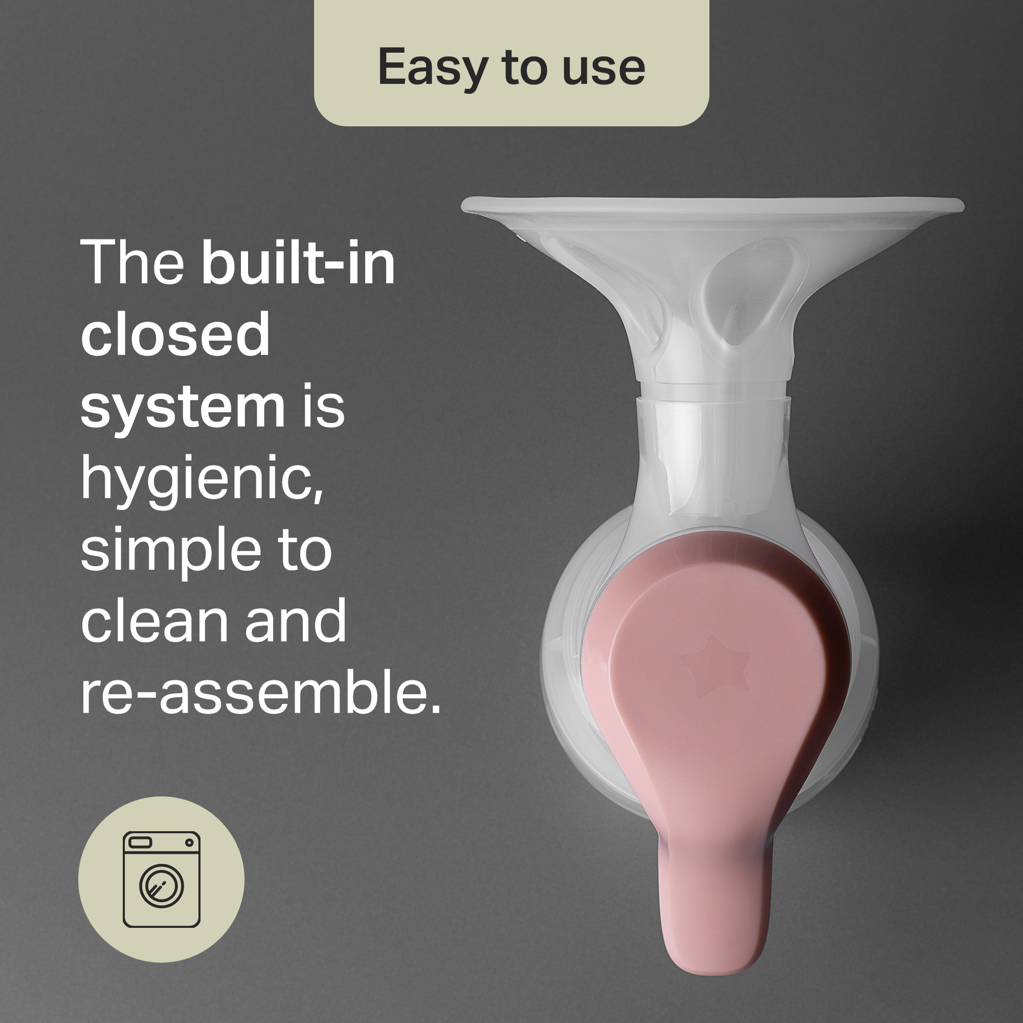 Made for Me Single Manual Breast Pump - Image 5