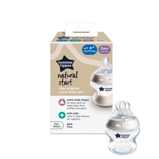 Natural Start 150ml Self Sterilising Bottle - Image 5