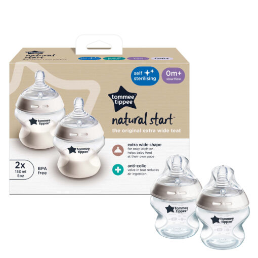 Natural Start 150ml Self Sterilising Bottle - Image 8