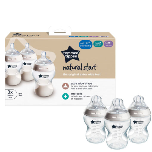 Natural Start 260ml Self Sterilising Bottle - Image 10