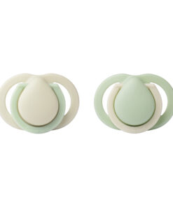 Newborn Soother 0-2m 2pk - Nude