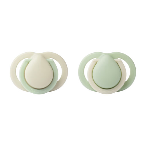Newborn Soother 0-2m 2pk - Nude