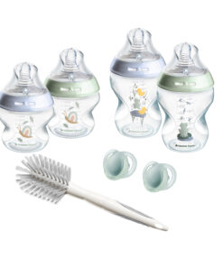 Natural Start Self Sterilising Newborn Bottle Starter Set - Blue