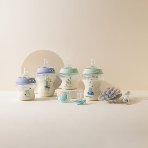 Natural Start Self Sterilising Newborn Bottle Starter Set - Blue - Image 8