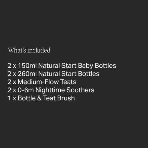 Natural Start Self Sterilising Newborn Bottle Starter Set - Blue - Image 9