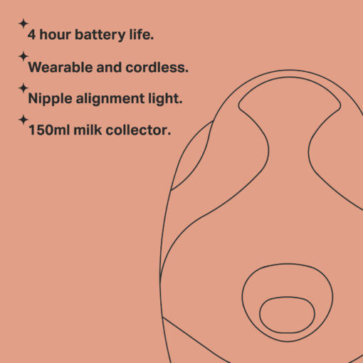 Made for Me Single Wearable Breast Pump - Image 3