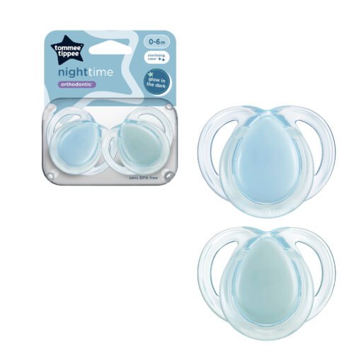 Tommee Tippee Night Time Soother 0-6m 2pk - Image 5