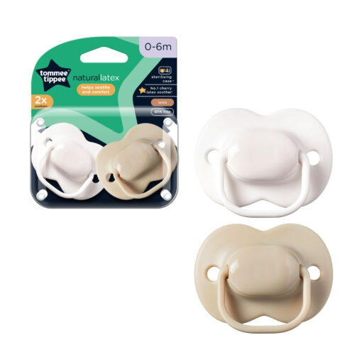 Tommee Tippee Cherry Latex Soother 0-6m 2pk - Image 5