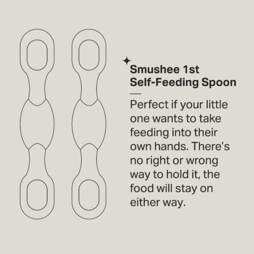 Tommee Tippee Smushee First Self-Feeding Weaning Spoons - Image 3