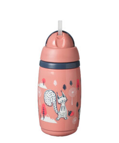 Superstar Insulated Straw Cup - Pink