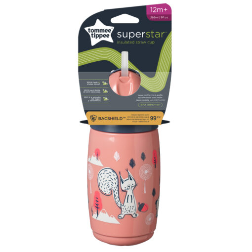 Superstar Insulated Straw Cup - Pink - Image 9