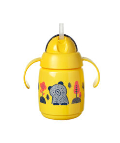 Superstar Weighted Straw Cup - Yellow
