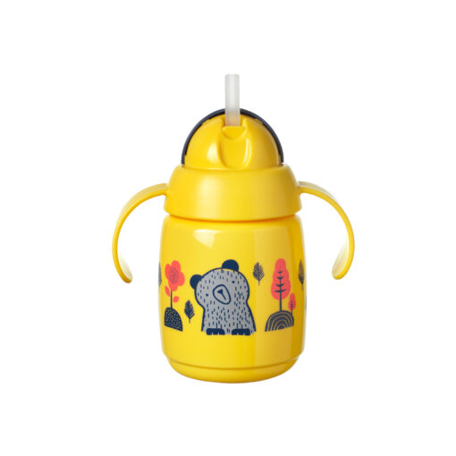 Superstar Weighted Straw Cup - Yellow