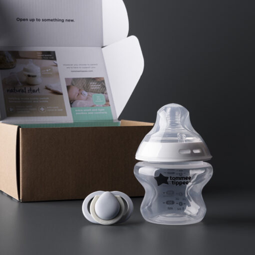 Tommee Tippee Trial Pack - 150ml Bottle & 0-2m Soother - Image 5