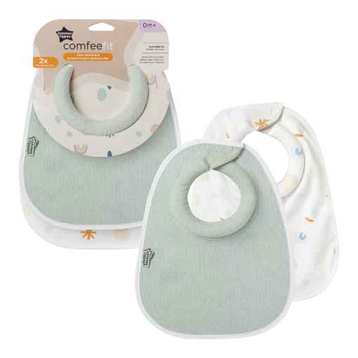 Tommee Tippee Natural Start Milk Feeding Bibs - Image 5