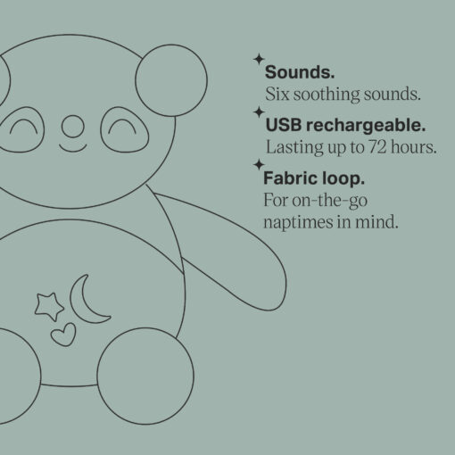 Pip the Panda Mini Travel Sleep Aid - Image 3