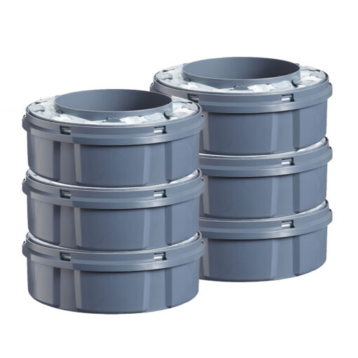 Twist & Click XL Nappy Disposal Bin Eco-Refills - 6pk