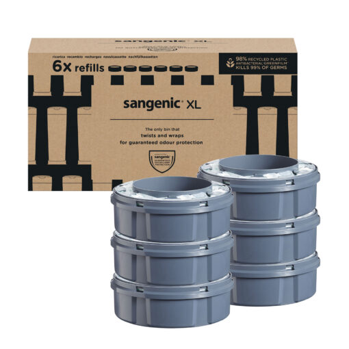 Twist & Click XL Nappy Disposal Bin Eco-Refills - 6pk - Image 5