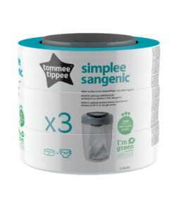 Tommee Tippee Simplee Sangenic Refills Cassette Eco-Friendlier - 3pack