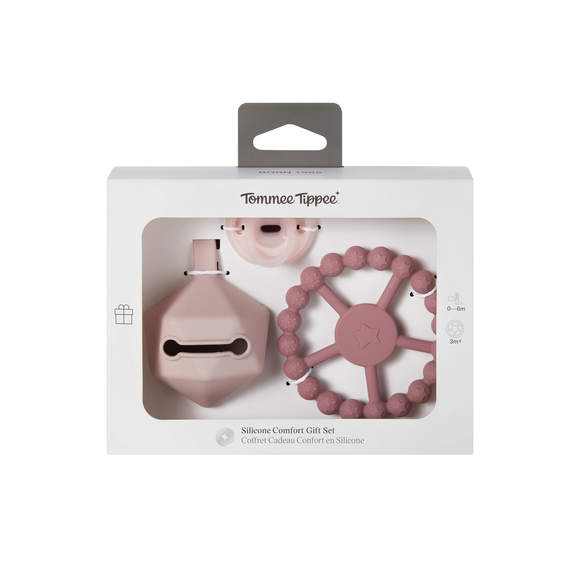 Tommee Tippee Silicone Comfort Gift Set Pink - Image 3