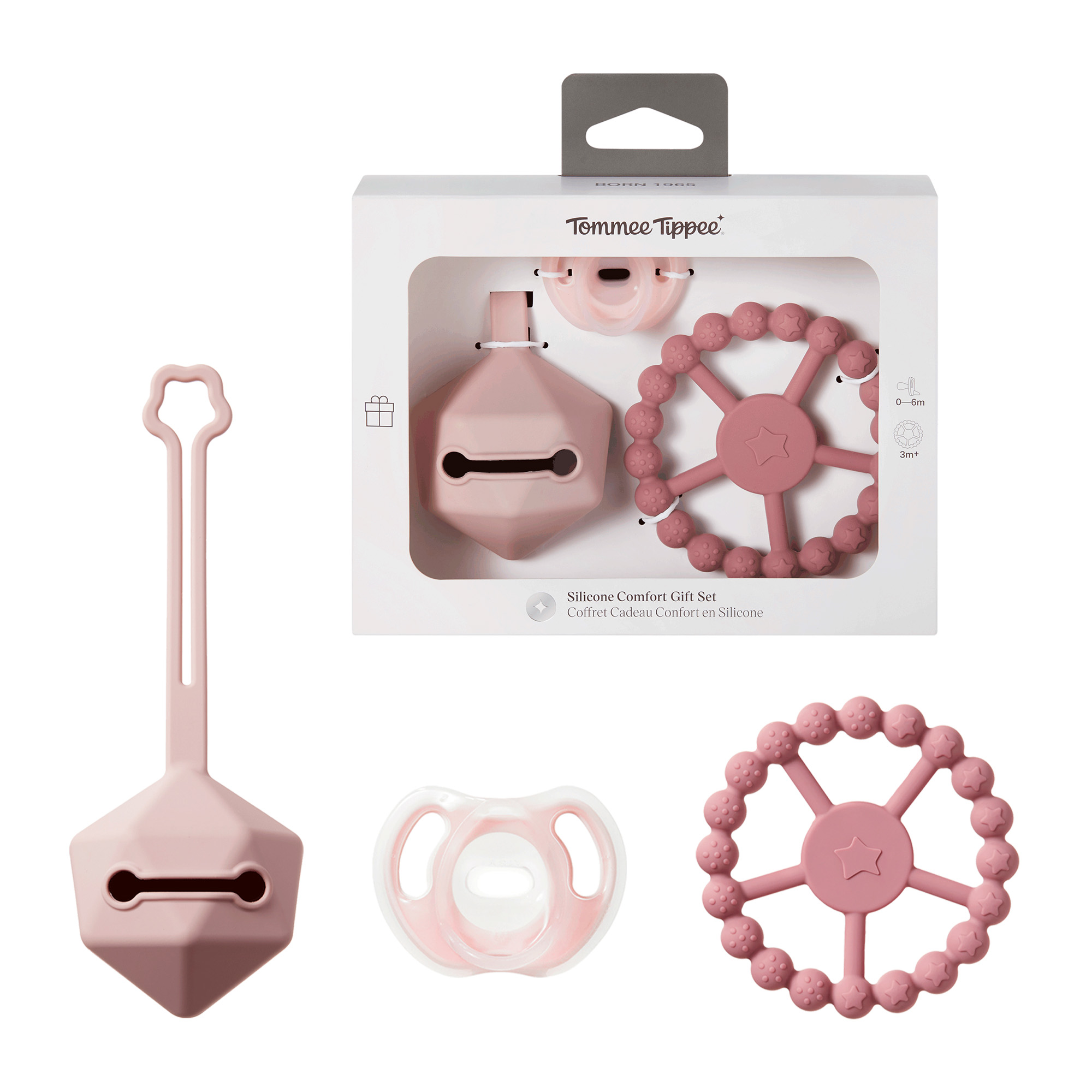 Tommee Tippee Silicone Comfort Gift Set Pink - Image 19