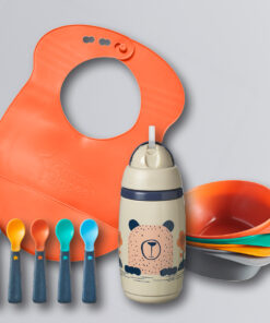 Feeding Bundle with Active Straw Cup - Grey