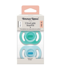 Tommee Tippee Ultra-Light Silicone Soother 0-6m - Boy