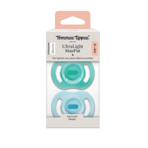 Tommee Tippee Ultra-Light Silicone Soother 0-6m - Boy