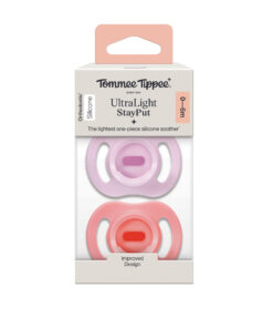 Tommee Tippee Ultra-Light Silicone Soother 0-6m - Girl