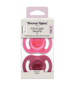 Tommee Tippee Ultra-Light Silicone Soother 6-18m - Girl