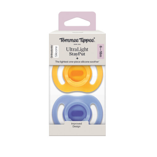 Tommee Tippee Ultra-Light Silicone Soother 6-18m - Boy