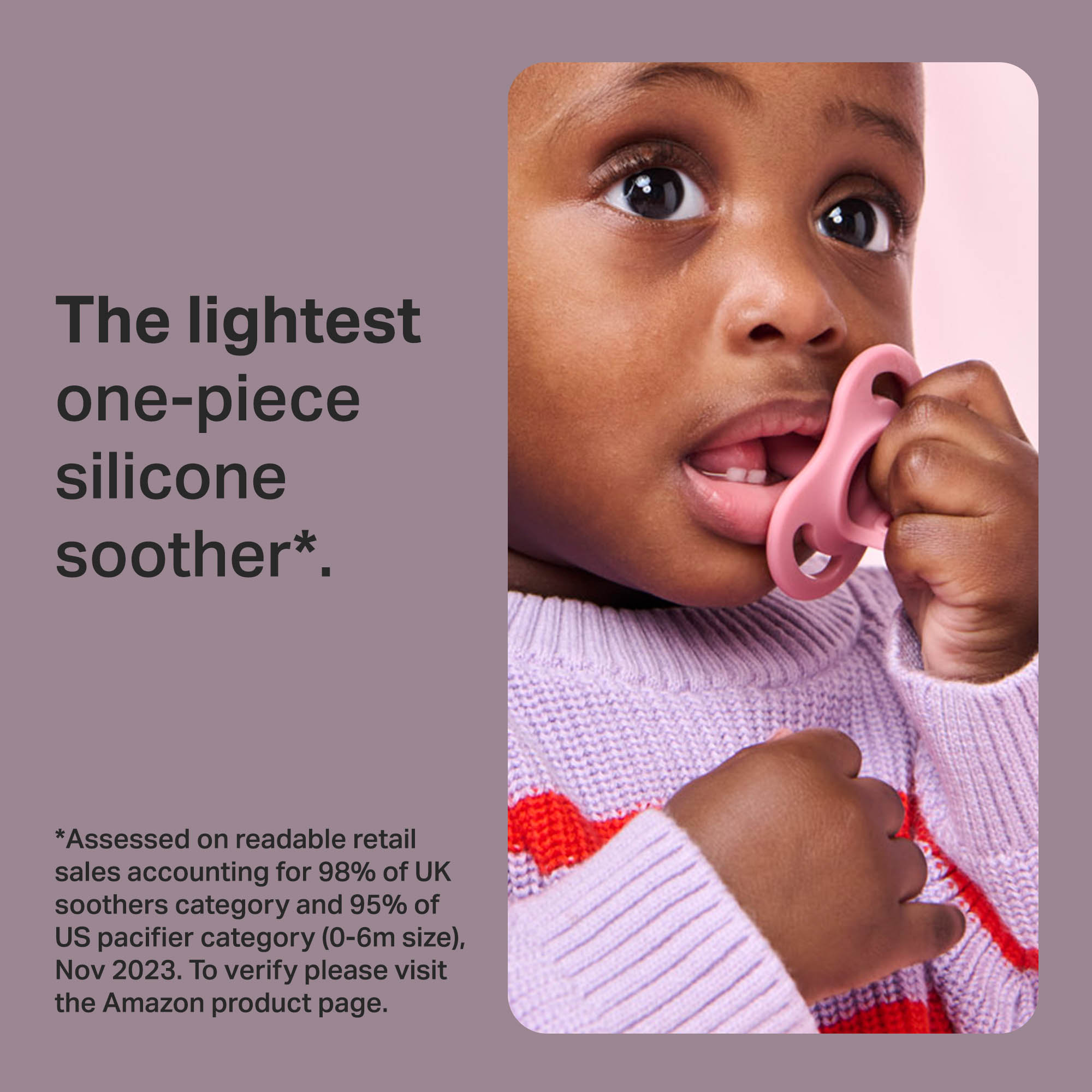 Tommee Tippee Ultra-Light Silicone Soother 6-18m - Boy - Image 7