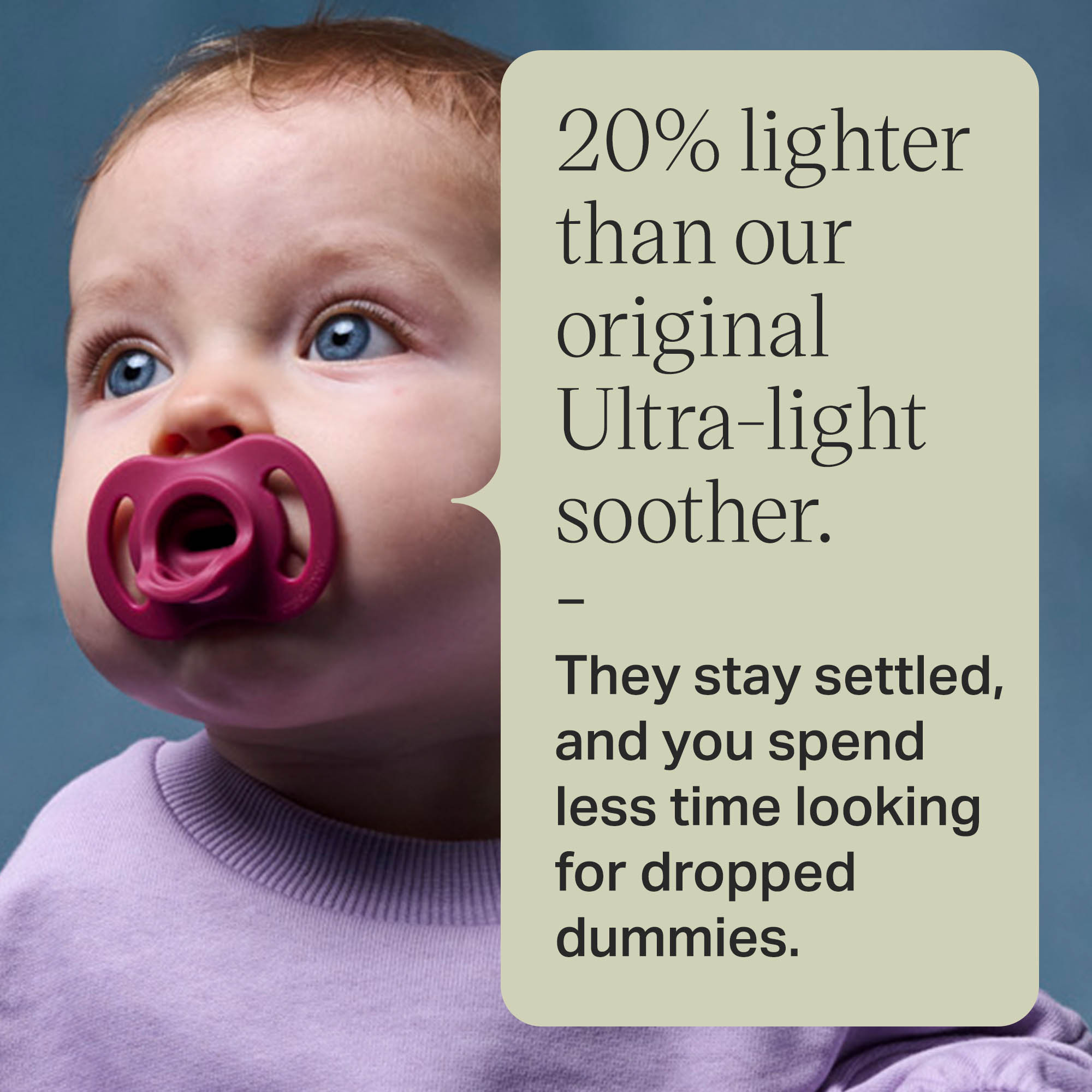 Tommee Tippee Ultra-Light Silicone Soother 6-18m - Boy - Image 4