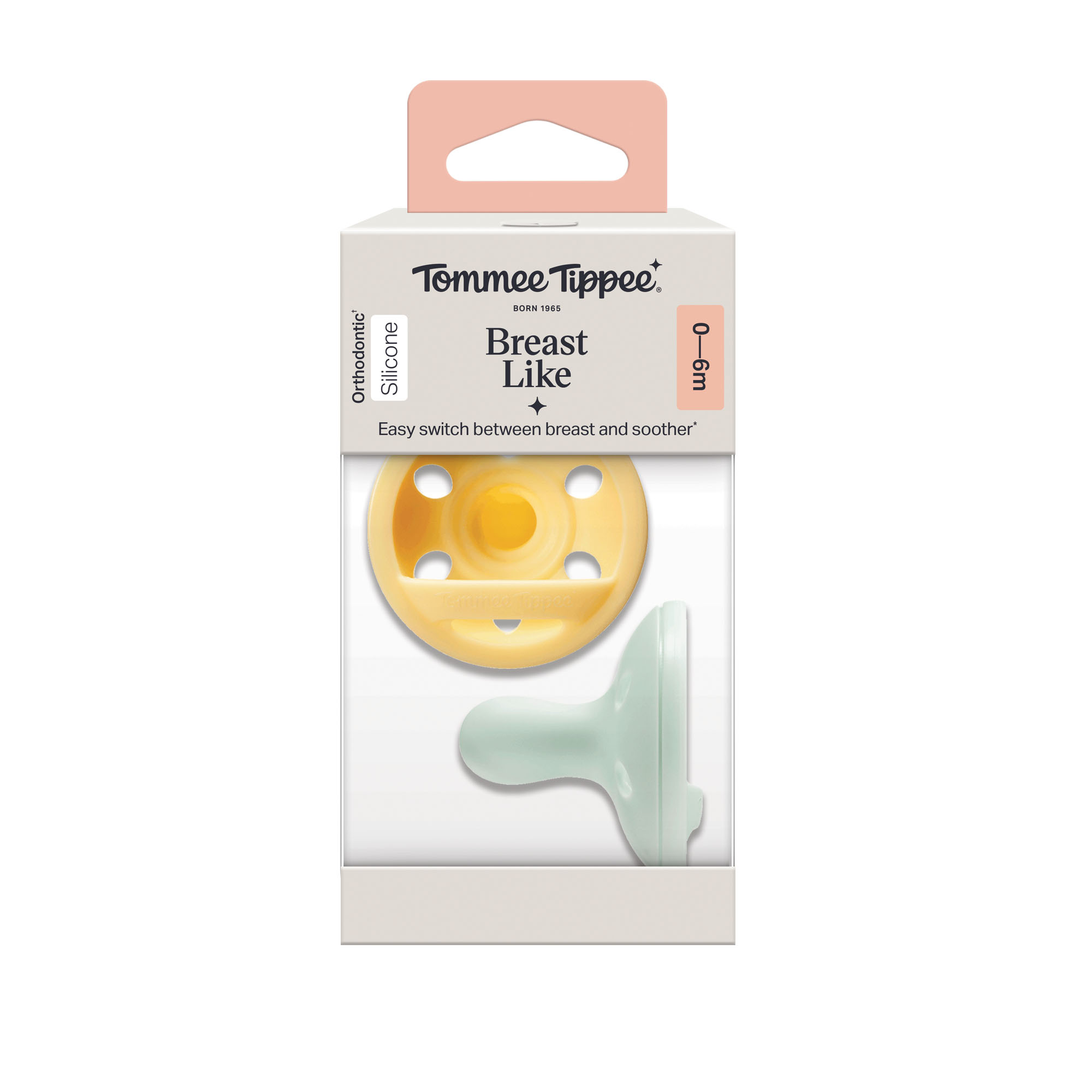 Tommee Tippee Breastlike Soother 0-6m 2pk - Image 4