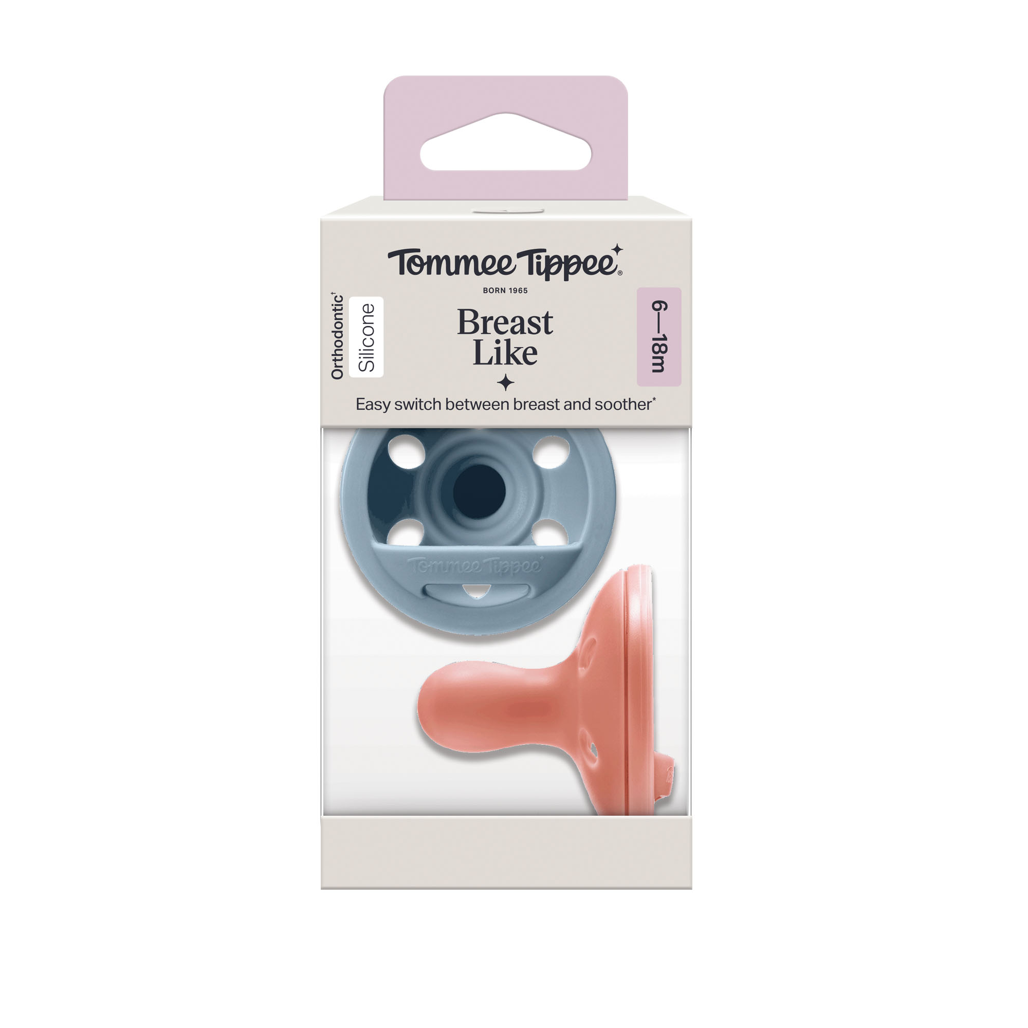 Tommee Tippee Breastlike Soother 6-18m 2pk - Image 6