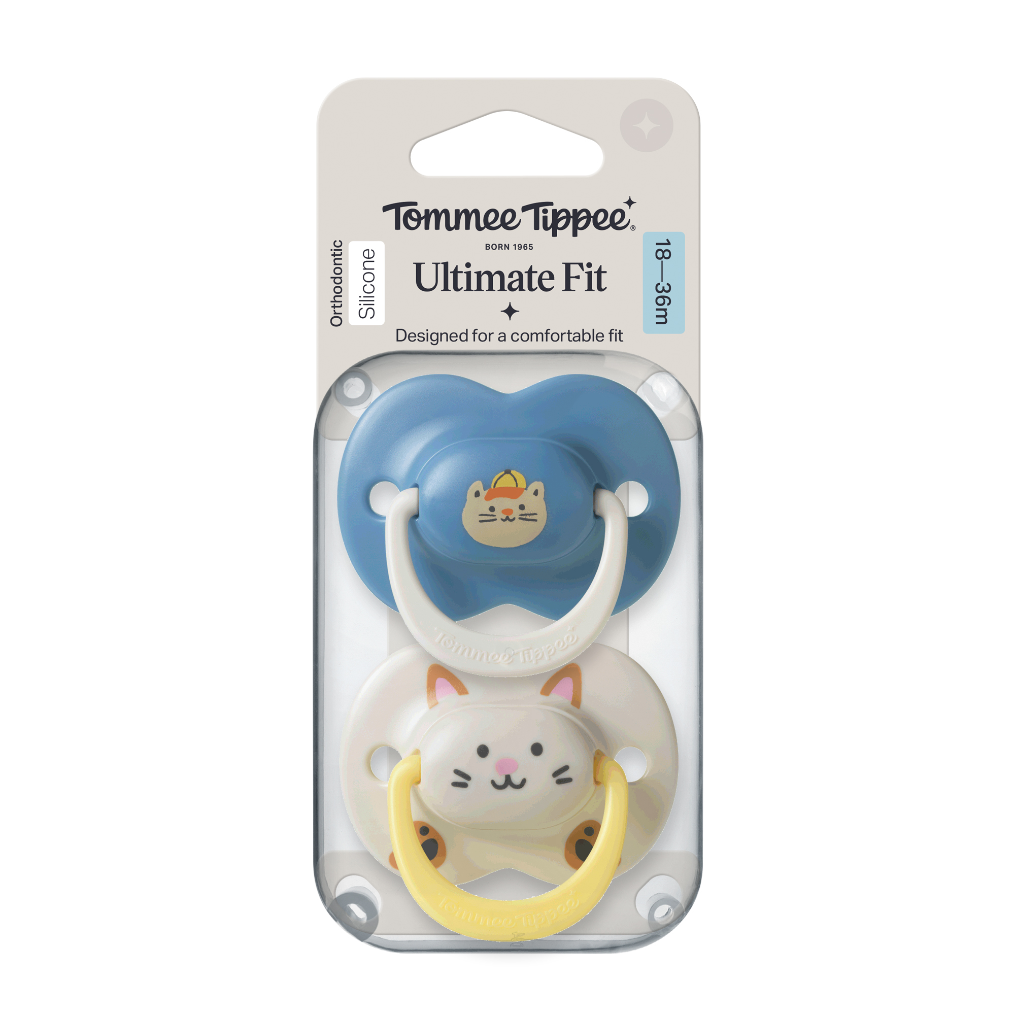 Tommee Tippee Ultra Fit Decorated Soother 18-36m - Boy - Brown - Image 7