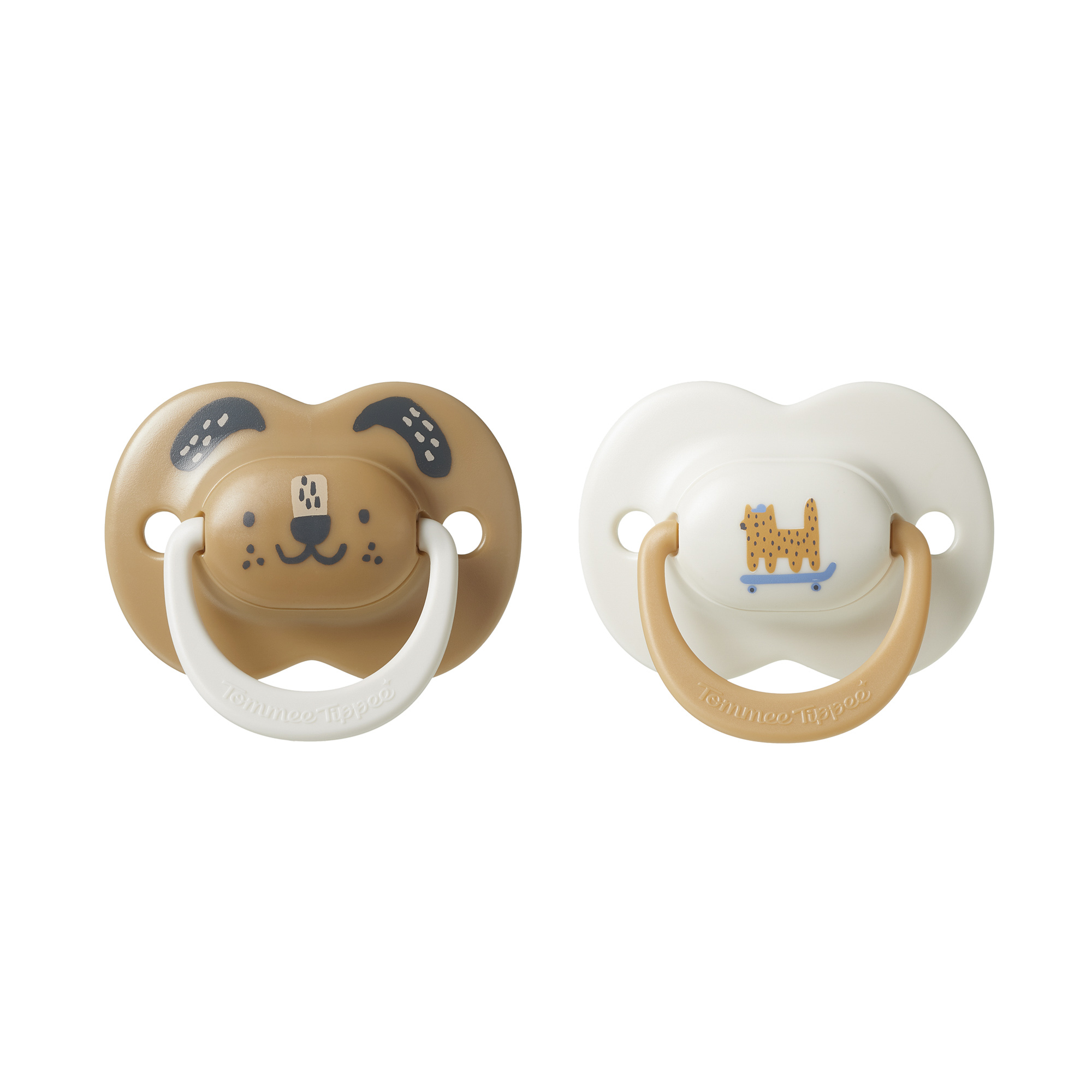 Tommee Tippee Ultra Fit Decorated Soother 18-36m - Boy - Brown