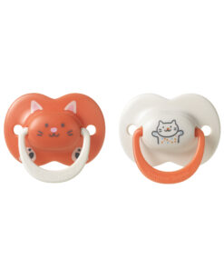 Tommee Tippee Ultra Fit Decorated Soother 18-36m - Girl - Orange