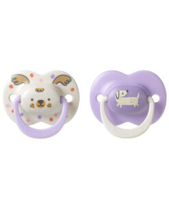 Tommee Tippee Ultra Fit Decorated Soother 18-36m - Girl - Purple