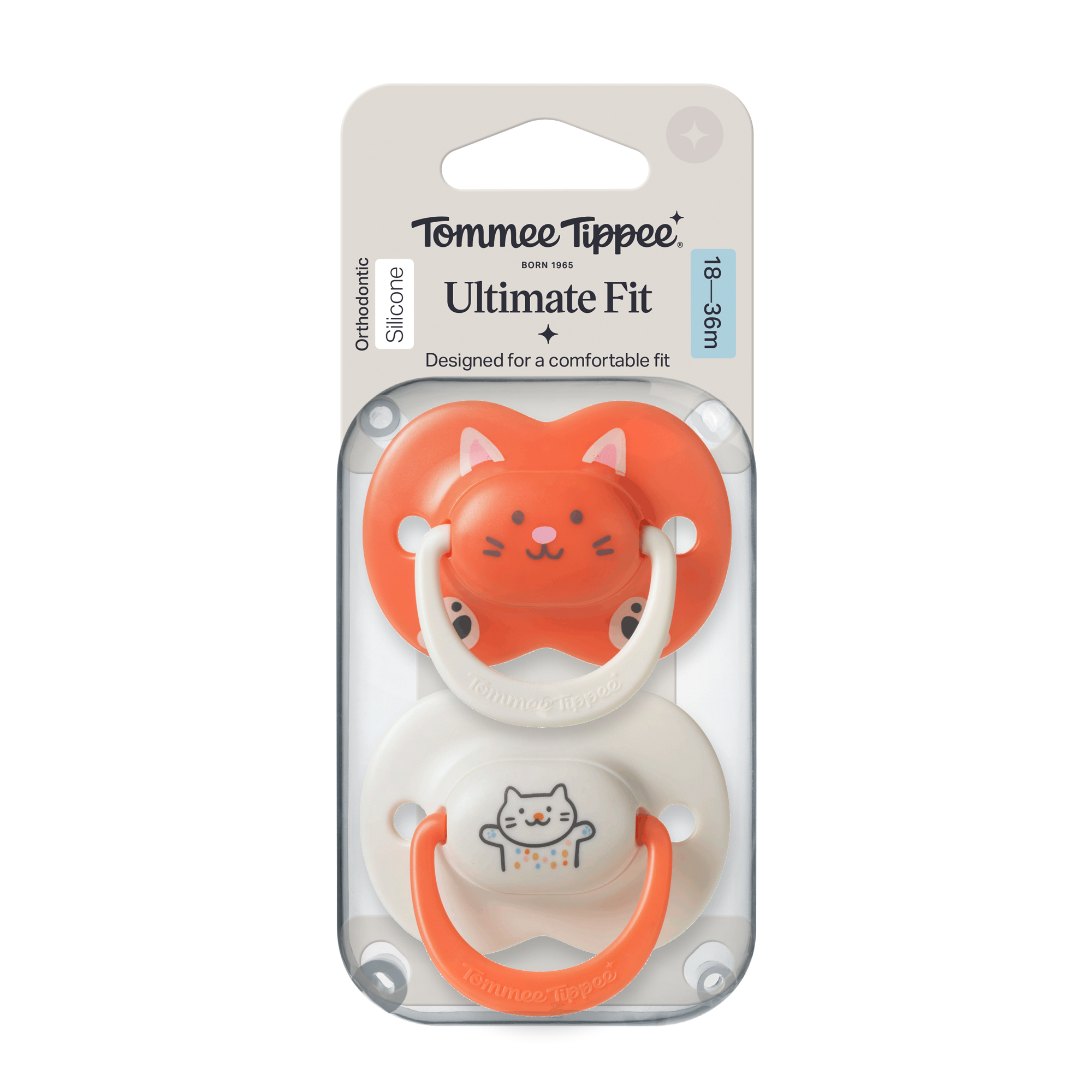 Tommee Tippee Ultra Fit Decorated Soother 18-36m - Girl - Pink - Image 6
