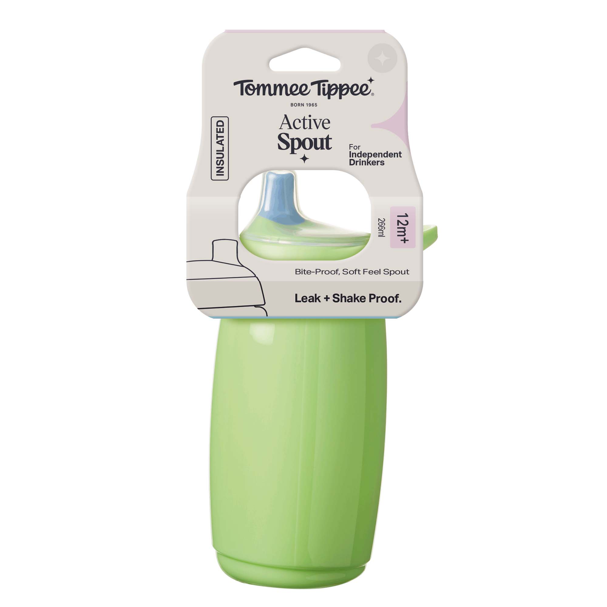 Tommee Tippee Active Spout 12m+ 266ml - Green - Image 2