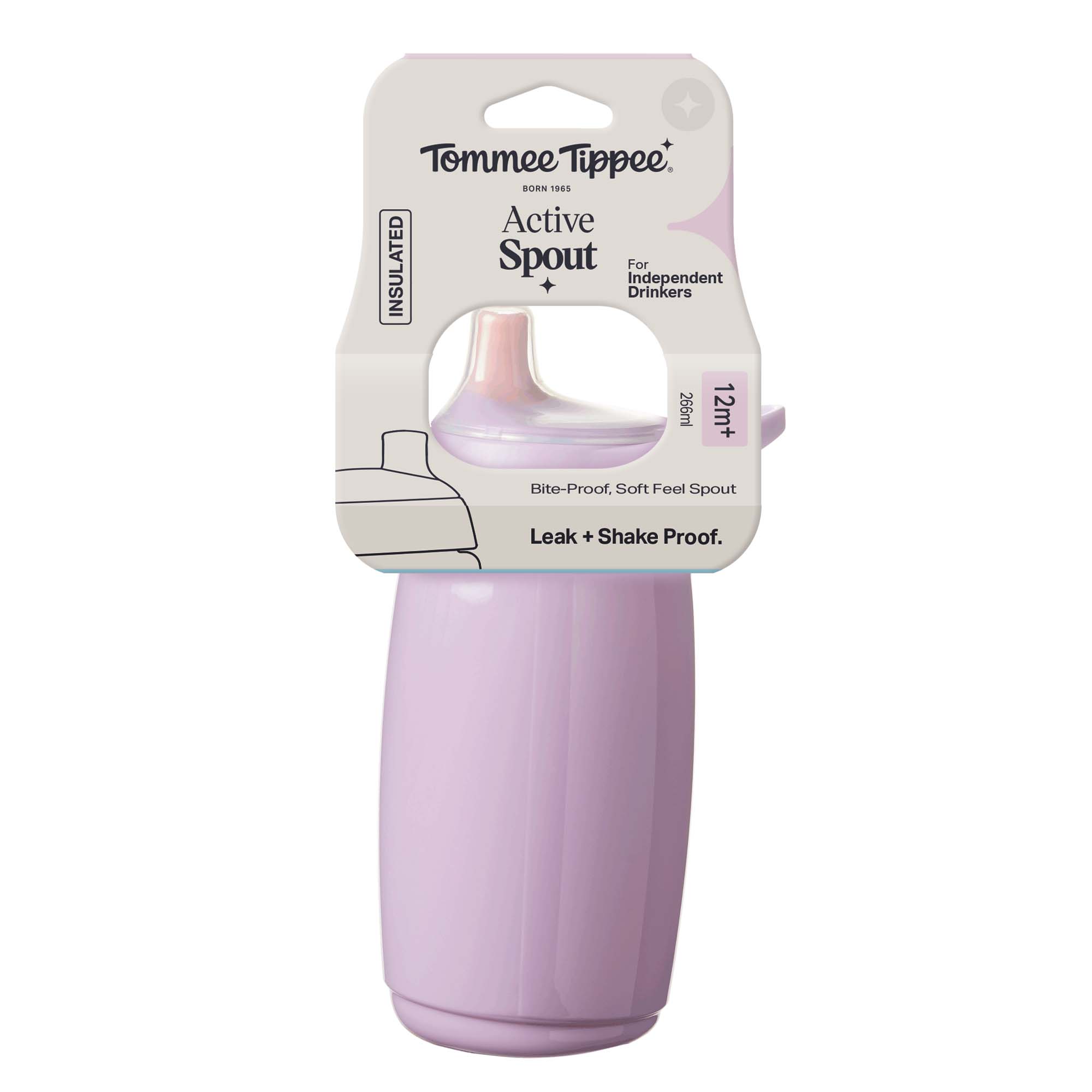 Tommee Tippee Active Spout 12m+ 266ml - Purple - Image 2