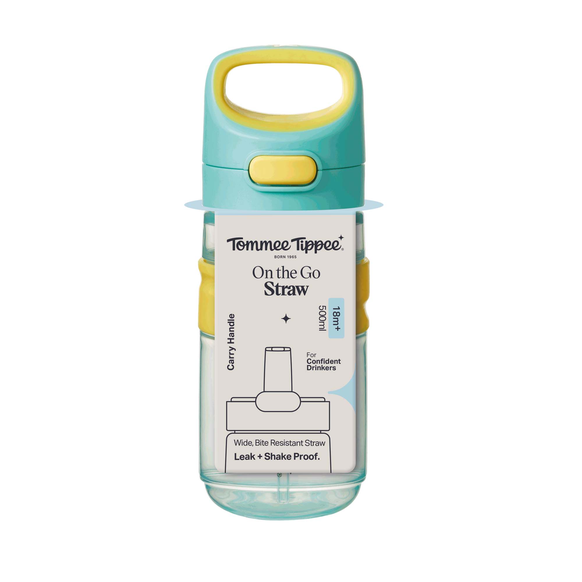 Tommee Tippee OnTheGo Straw 18m+ 500ml - Green - Image 9